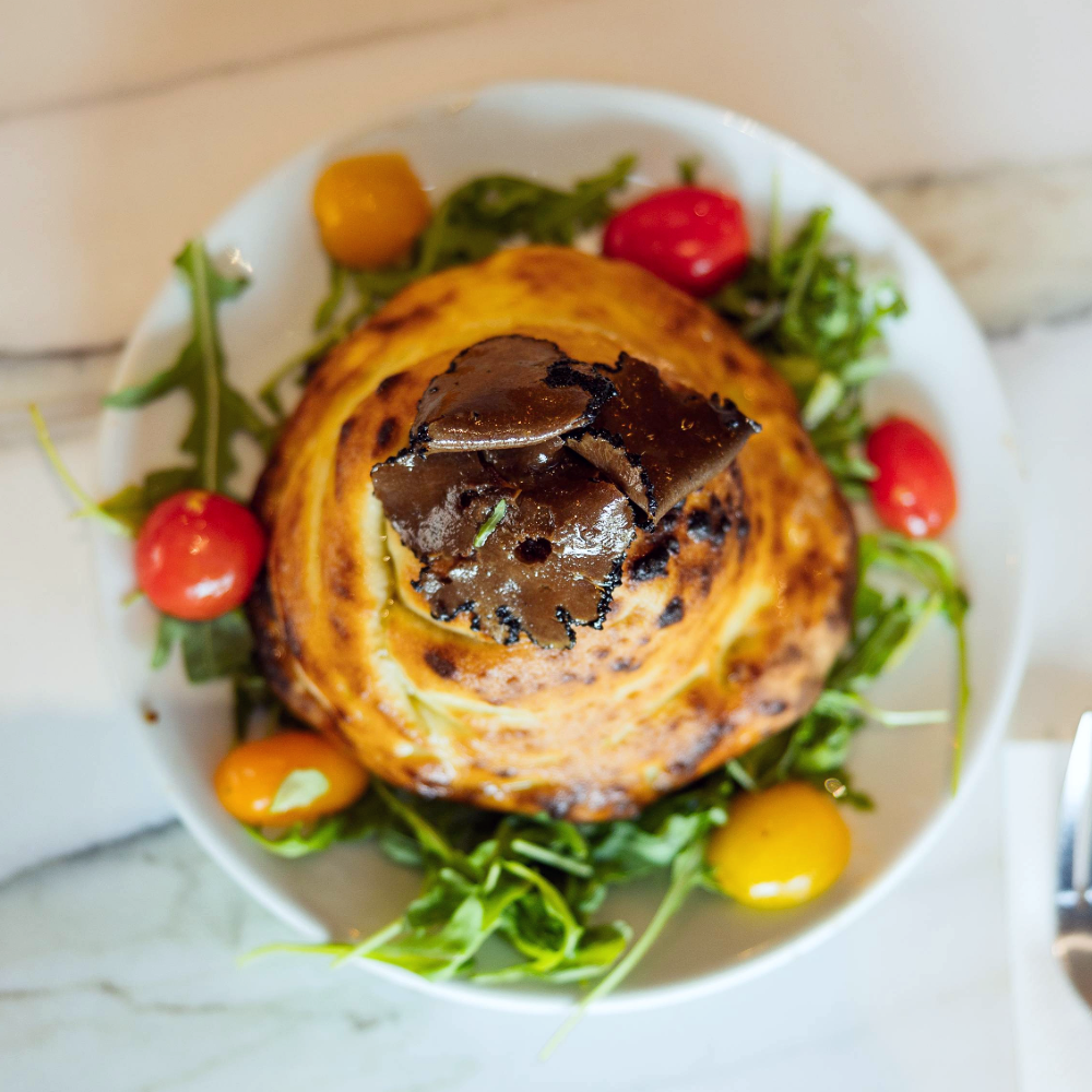 Burrata al Tartufo al Forno Burrata al Tartufo al Forno