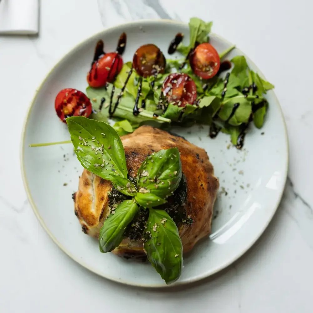 Burrata al forno al Pesto Burrata al forno al Pesto