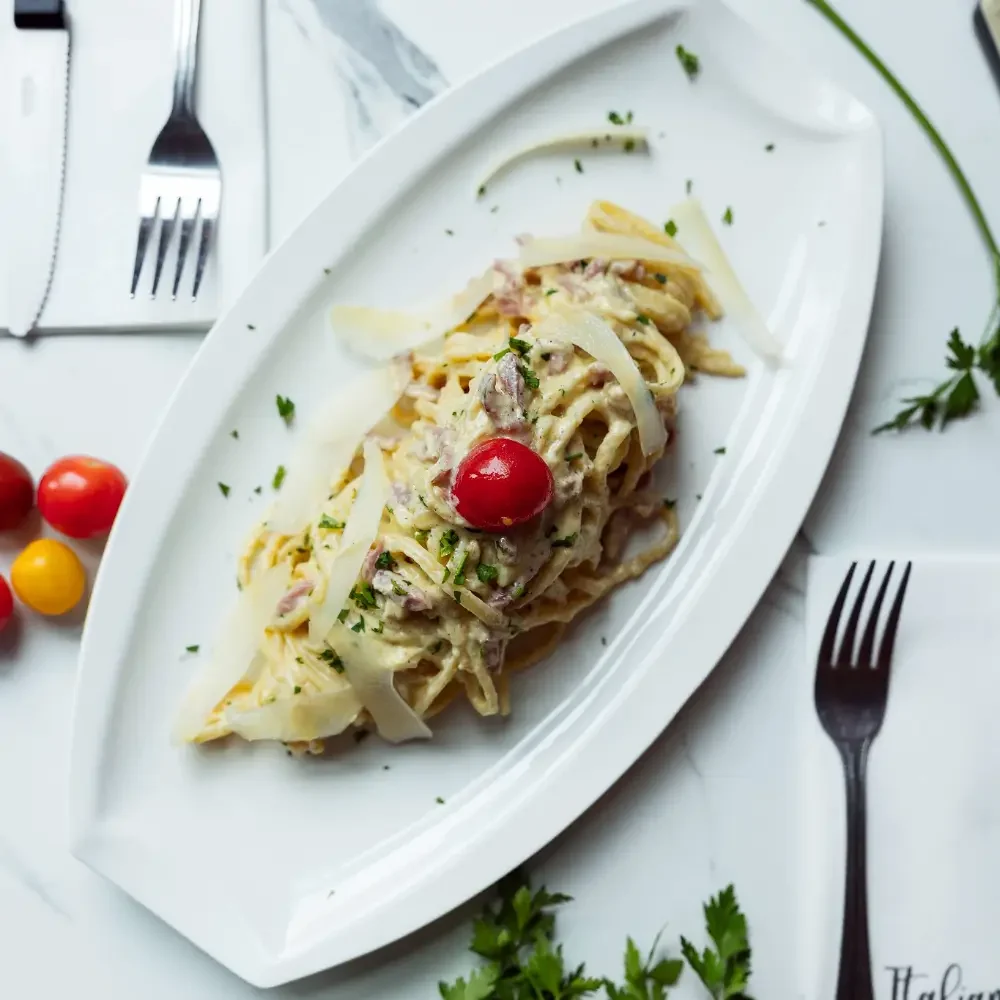 LINGUINE ALLA CARBONARA LINGUINE ALLA CARBONARA