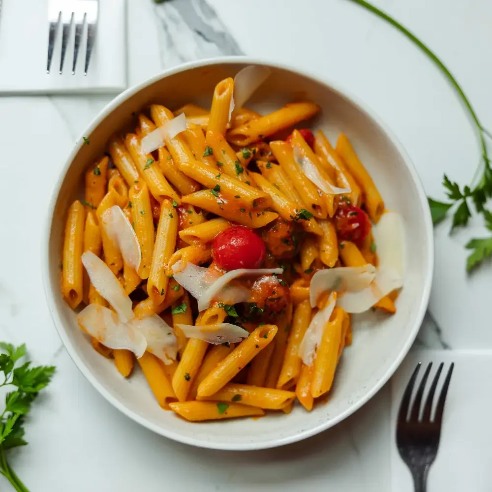 PENNE ALL’ARRABBIATA PENNE ALL'ARRABBIATA