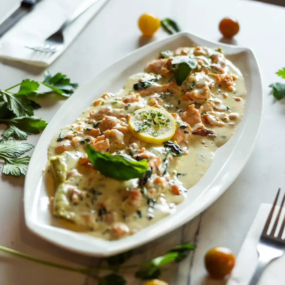 RAVIOLI SALMONE RAVIOLI SALMONE