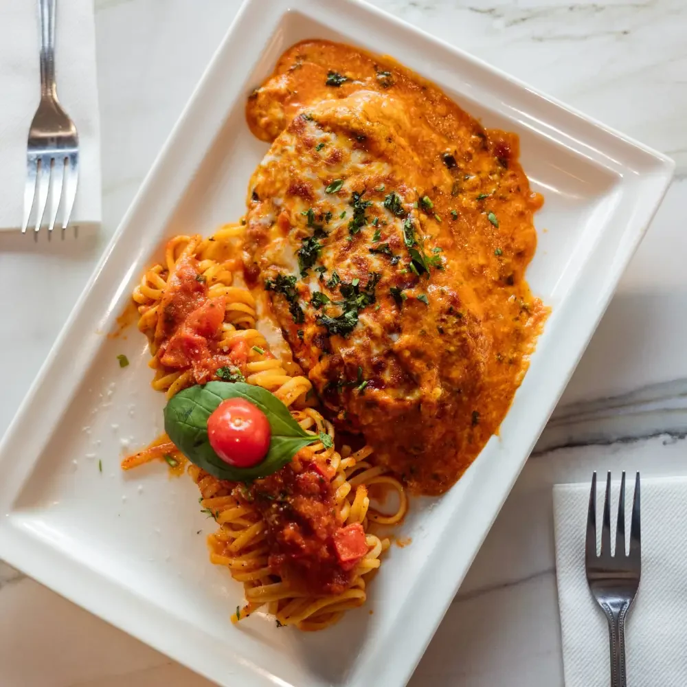 SCALOPPINA PARMIGIANA SCALOPPINA PARMIGIANA